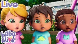 🔴 LIVE Baby Alive Official 👶 Baby Alive Season 2 🌈 Family Kids Cartoons Livestream [upl. by Yreffej]