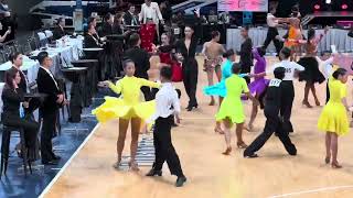 Chacha Rumba and Jive  PDSFI 4th Quarter National Dancesport Championship 2024 [upl. by Elfie76]