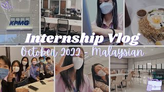 My First Week of Internship at KPMG Malaysia  Malaysian Vlog  October 2022 [upl. by Emyam32]