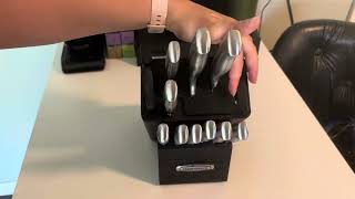 Farberware Self Sharpening 13 Piece Knife Block Set Review [upl. by Rutter23]