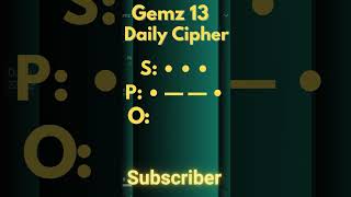 Gemz Daily Code for September 13  Gemz Daily Combo Cards [upl. by Myke998]