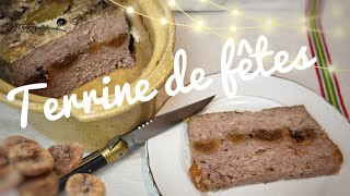 TERRINE DE SANGLIER AUX FIGUES une belle recette de fête [upl. by Poppas]