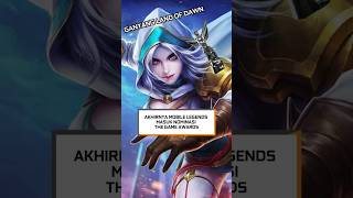 Akhirnya Mobile Legends masuk nominasi The Game Awards cuy [upl. by Cassaundra]