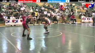 Sunkist Freestyle 60kg  Angel Escobedo vs Troy Nickerson [upl. by Hessney]