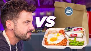 TAKEAWAY VS NORMAL HOME COOK  Sorted Food [upl. by Alonso]