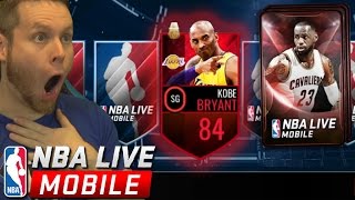 NBA LIVE MOBILE PACK GOD BALLER PACKS [upl. by Nnaira]