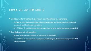 42 CFR Part 2 [upl. by Happ]