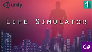 Learn C by Creating a Fun Life Simulator Game in Unity  EP1 INTRODUCTION [upl. by Claybourne529]