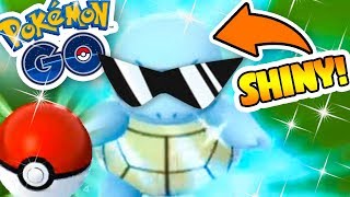 LES CARAPUCE A LUNETTES SHINY   Live Reaction  PokemonGo [upl. by Tarrel609]