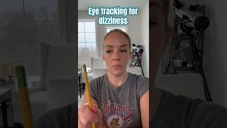 Eye Exercises for Dizziness from a vestibular therapist vestibular [upl. by Pope]