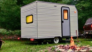 complete DIY camper build from a ratty old popup start to finish [upl. by Nnav272]