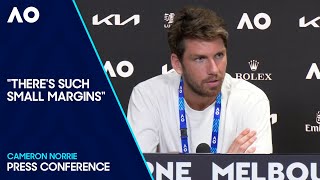 Cameron Norrie Press Conference  Australian Open 2024 PreEvent [upl. by Airemahs]