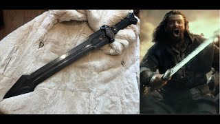 Создание Меча Торина Дубощита  Sword of Thorin Oakenshield Making [upl. by Htyderem]