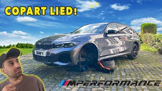 I BOUGHT A WRECKED 2021 BMW M340i TOURING [upl. by Ainerbas543]