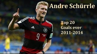 Andre Schürrle  Top 20 Goals ever  Magic Right Foot  20112014 HD [upl. by Enylodnewg883]