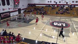 Lake ParkAudubon vs MahnomenWaubun High School Boys Varsity Basketball [upl. by Esilram672]