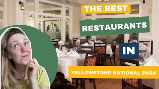 You NEED to Try THESE YELLOWSTONE NATIONAL PARK RESTAURANTS [upl. by Jackqueline667]