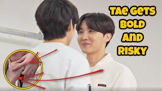 VHOPE  Tae Gets Bold And Risky For Hobi  VOPE Moments [upl. by Ydnas938]