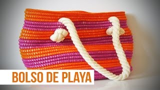 Bolsos de playa tejidos a crochet [upl. by Lenahc]