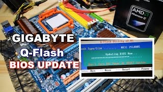 GIGABYTEの「QFlash」でBIOS更新（アップデート）して古いマザーボード「GAMA790GPDS4H」をまだ使う件 [upl. by Anura]