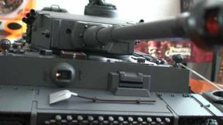 TAMIYA 116 Scale RC TANK  German Panzer TIGER TANK [upl. by Herra]