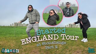 Part 2 of How Our ENGLAND Tour Started English Heritage  Stonehenge [upl. by Arnoldo]