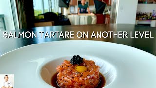 This Salmon Tartare Is On Another Level [upl. by Aryek]