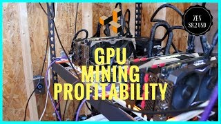 800 Electric Bill  GPU Mining Profitability ZenCash  Zcash [upl. by Lak]