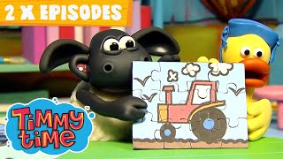 Timmys New Friend  Timmys Jigsaw  New Timmy Time Full Episodes [upl. by Koressa]