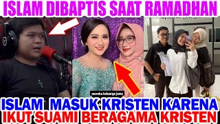 ISLAM DIBAPTIS SAAT BULAN RAMADHAN 😱😱 reactiontiktok [upl. by Nahsyar]