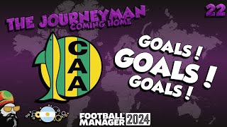 So Many of the Goals  The FM24 Journeyman  C3 EP22  Aldosivi  Argentina [upl. by Ennayoj403]