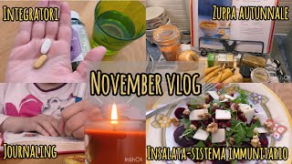 🐿️GIORNATA DI INIZIO NOVEMBRE🌦️🍂 Vlog [upl. by Einahpets]