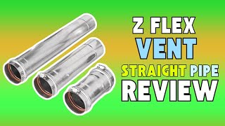 Best Vent Pipe for Boiler Installation Instruction  Z Flex Vent Straight Pipe Review [upl. by Aysa]