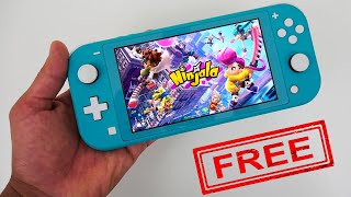 Ninjala Nintendo Switch Lite Gameplay  FREE Game [upl. by Sven404]