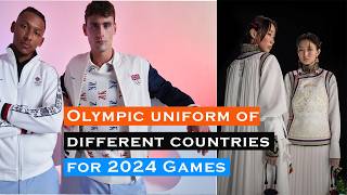 Watch Uniforms of Different Countries at the 2024 Paris Olympics  Hub Of Videos [upl. by Velleman688]