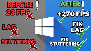 INSANE FPS Boost Ultimate Windows 1011 Optimization Guide Fix Lag amp Stuttering 2024 [upl. by Areit]