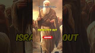 Moses and the Exodus shorts bible viralvideo [upl. by Croom]