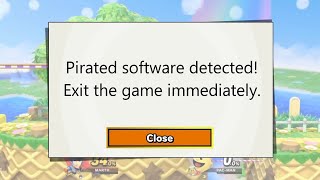 Super Smash Bros Ultimate  AntiPiracy Screen [upl. by Connolly114]