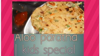 Aloo Paratha kids favorite  Tasty [upl. by Lainad]