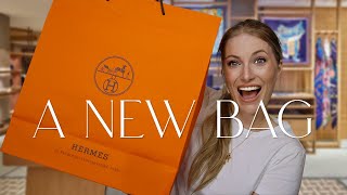 HERMES HANDBAG UNBOXING  VLOGUST DAY 5  KRISTINA BRALY [upl. by Jonis83]