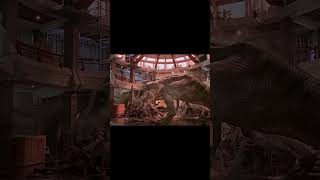 Jurassic Park T Rex Vs Velociraptor dinosaurs [upl. by Ayital]