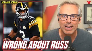 Why Colin was WRONG about Pittsburgh Steelers amp Russell Wilson  Colin Cowherd NFL [upl. by Humpage70]