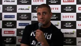 Gokhan Sakis PostFight Interview [upl. by Alliuqahs]