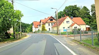 🇩🇪 Driving in Germany  Schöpstal  Görlitz Region  Most Beautiful Village in Germany 4k60fps [upl. by Nawj]