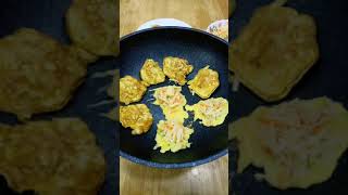 fried eggs with enokitake mushroom  180 DAYS FOOD  shorts Youtubeshorts [upl. by Magdalena]