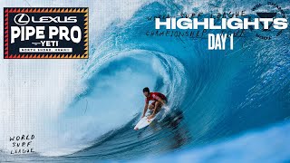 HIGHLIGHTS Day 1  Lexus Pipe Pro presented by YETI 2024 [upl. by Neb670]