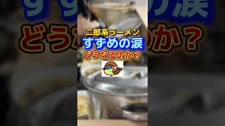 二郎系ラーメン「すずめの涙」盛りしたらどうなるのか？ 二郎系 [upl. by Irotal]