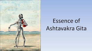 Essence Of Ashtavakra Gita [upl. by Nerac337]