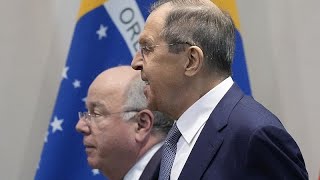 Brasil contra sanções impostas à Rússia Lavrov saúda quotvisão únicaquot dos dois países [upl. by Eocsor]