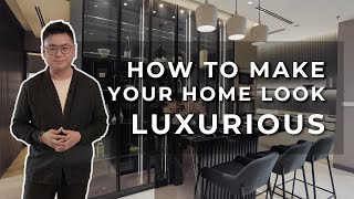 TIPS to Transform Your Home to Look Luxurious amp Modern  Common Mistakes in Interior Design [upl. by Esinal361]